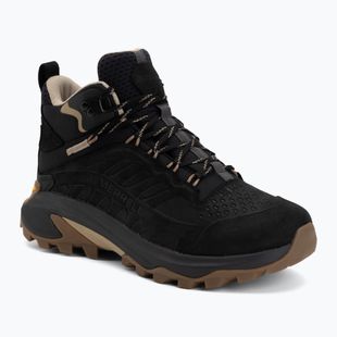 Moteriški turistiniai batai Merrell Maob Speed 2 Leather Mid Black