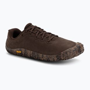 Vyriški barefoot batai Merrell Vapor Glove 6 Leather coffe