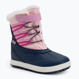 Vaikiški žieminiai batai Merrell Snow Bank 5.0 WP navy/pink