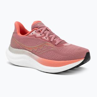 Moteriški bėgimo bateliai Saucony Triumph 23 mauve/black