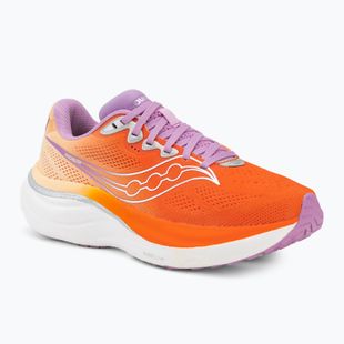Moteriški bėgimo bateliai Saucony Ride 19 fire/orchid