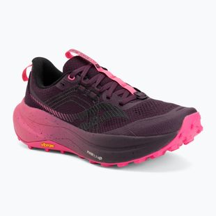 Moteriški bėgimo batai Saucony Xodus Ultra 4 eggplant/shock