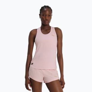 Moteriški bėgimo marškinėliai Saucony Stopwatch Singlet silk heather