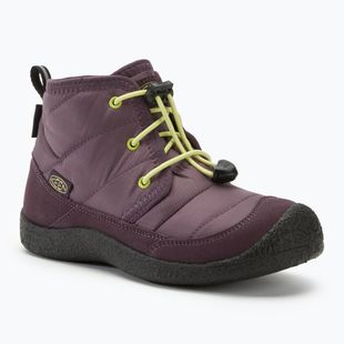 KEEN Howser II Chukka WP jaunimo batai plum perfect/daiquiri green