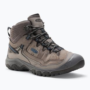 Vyriški žygio batai KEEN Targhee IV Mid WP steel grey/coronet blue