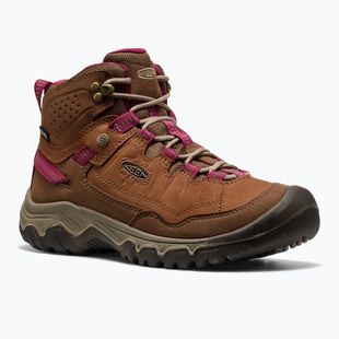 Moteriški žygio batai KEEN Targhee IV Mid Wp bison/beaujolais