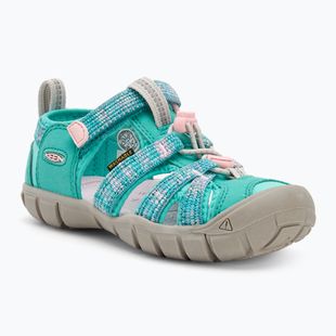 Vaikiški sandalai KEEN Seacamp II CNX aqua/giggle pink