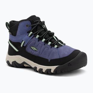 Vaikiški žygio batai KEEN Targhee IV Mid Waterproof skipper blue/hemlock