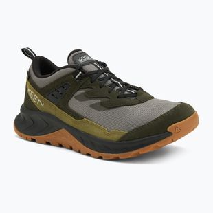 Vyriški žygio batai KEEN Hightrail Waterproof Steel grey/forest night