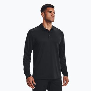 Vyriški marškinėliai ilgomis rankovėmis Under Armour Tactical Performance Polo 2.0 black/black