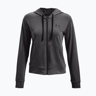 Under Armour moteriškas treniruočių džemperis Rival Terry Full Zip Hoodie pilkos spalvos 1369853