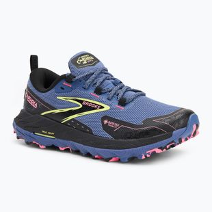 Moteriški bėgimo batai Brooks Cascadia 18 GTX grey blue/black/pink