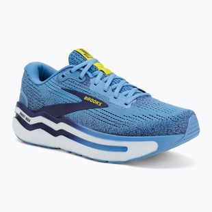 Vyriški bėgimo batai Brooks Ghost Max 2 bonnie blue/blue ribbon/yellow