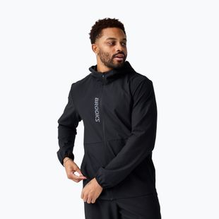 Vyriška bėgimo striukė Brooks Canopy Jacket black