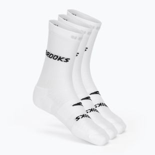 Bėgimo kojinės Brooks Run-In Crew 3-Pack white