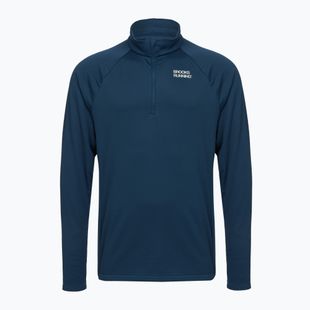 Vyriškas bėgimo džemperis Brooks Thermal Reflective 1/2 Zip blue