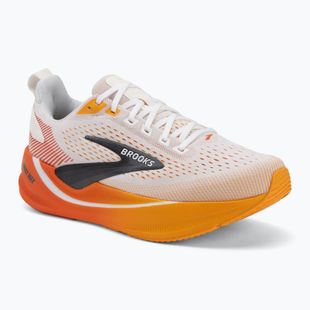Vyriški bėgimo batai Brooks Ghost Max 4 white/orange/red