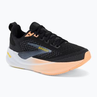 Moteriški bėgimo batai Brooks Ghost Max 4 black/folkstone/cyber peach