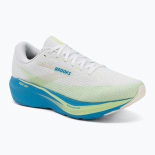Vyriški bėgimo batai Brooks Ghost Amp white/blue/paradise green