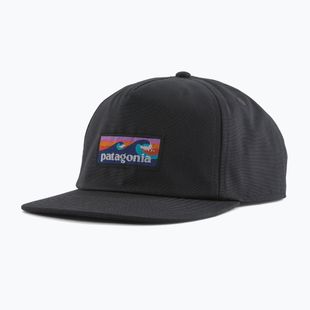 Kepurė su snapeliu Patagonia Boardshort Label Funfarer Cap ink black