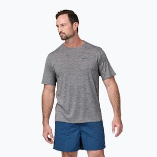 Vyriški marškinėliai Patagonia Cap Cool Daily Graphic Shirt Waters boardshort logo abalone blue/grey