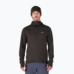 Vyriškas žygio džemperis Patagonia R1 Thermal Full Zip Hoody black