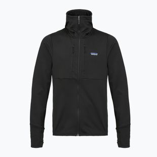 Vyriškas žygio džemperis Patagonia R1 Thermal Full Zip Hoody black