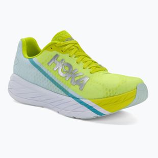 Bėgimo bateliai HOKA Rocket X blue glass/evening primrose