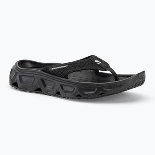 Moteriškos šlepetės per pirštą Salomon Reelax Break 6.0 black/black/alloy