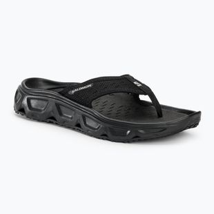 Vyriškos šlepetės per pirštą Salomon Reelax Break 6.0 black/black/alloy