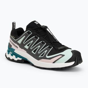 Moteriški bėgimo batai Salomon XA Pro 3D V9 GTX black/bleached aqua/harbor blue