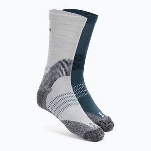 Salomon X Ultra Access Crew 2 poros quarry/stargazer trekingo kojinių