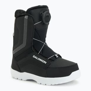 Vaikiški snieglenčių batai Salomon Whipstar Boa Jr black/black/white