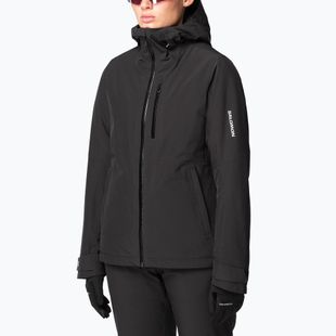 Moteriška slidinėjimo striukė Salomon Highland deep black