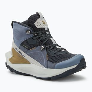 Vyriški turistiniai batai Salomon Elixir Mid GTX dark navy/grisaille/gray violet