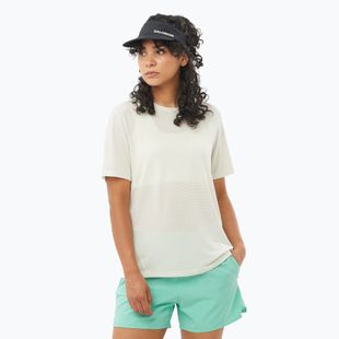 Moteriški bėgimo marškinėliai Salomon SHAKEout Core icicle