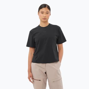 Moteriška Salomon Trackline Tee SS deep black