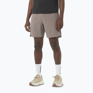 Vyriški bėgimo šortai Salomon Shakeout Core 2IN1 7" No Liner iron