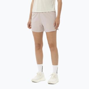 Moteriški bėgimo šortai Salomon SHAKEout Core 4" etherea