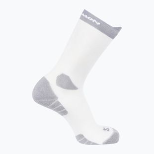Kojinės Salomon Aero Crew white/quarry