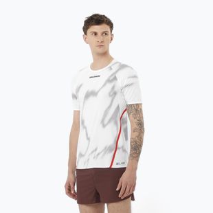 Vyriški bėgimo marškinėliai Salomon S/Lab Speed Tee white / andorra
