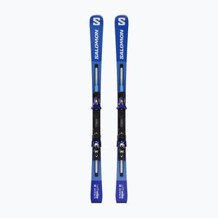 Kalnų slidės Salomon S/Race SL Pro + apkaustai I12 GW race blue/white