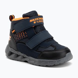 Vaikiški batai SKECHERS Magna-Lights Frosty Fun tamsiai mėlyni/mėlyni