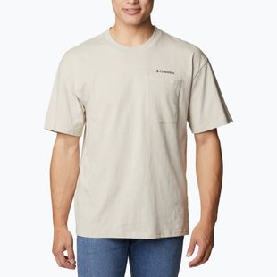 Columbia Break It Down vyriški trekingo marškinėliai beige 2037491278