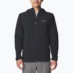 Vyriškas žygio džemperis Columbia Tech Softshell Hoodie black