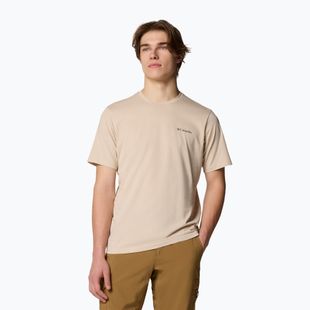 Vyriški trekingo marškinėliai Columbia Rockaway River Graphic dark stone/winding wonder