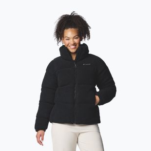 Moteriška pašiltinta striukė Columbia Puffect Sherpa black