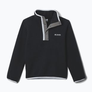 Vaikiškas flisinis džemperis Columbia Halvetia II Half Snap Fleece black/city grey