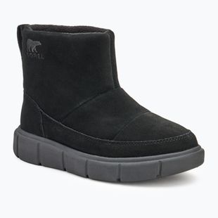 Moteriški sniego batai Sorel Explorer III Slip-On WP black/sea salt