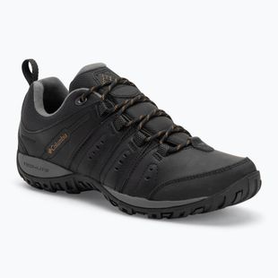 Vyriški turistiniai batai Columbia Woodburn II Waterproof black/caramel